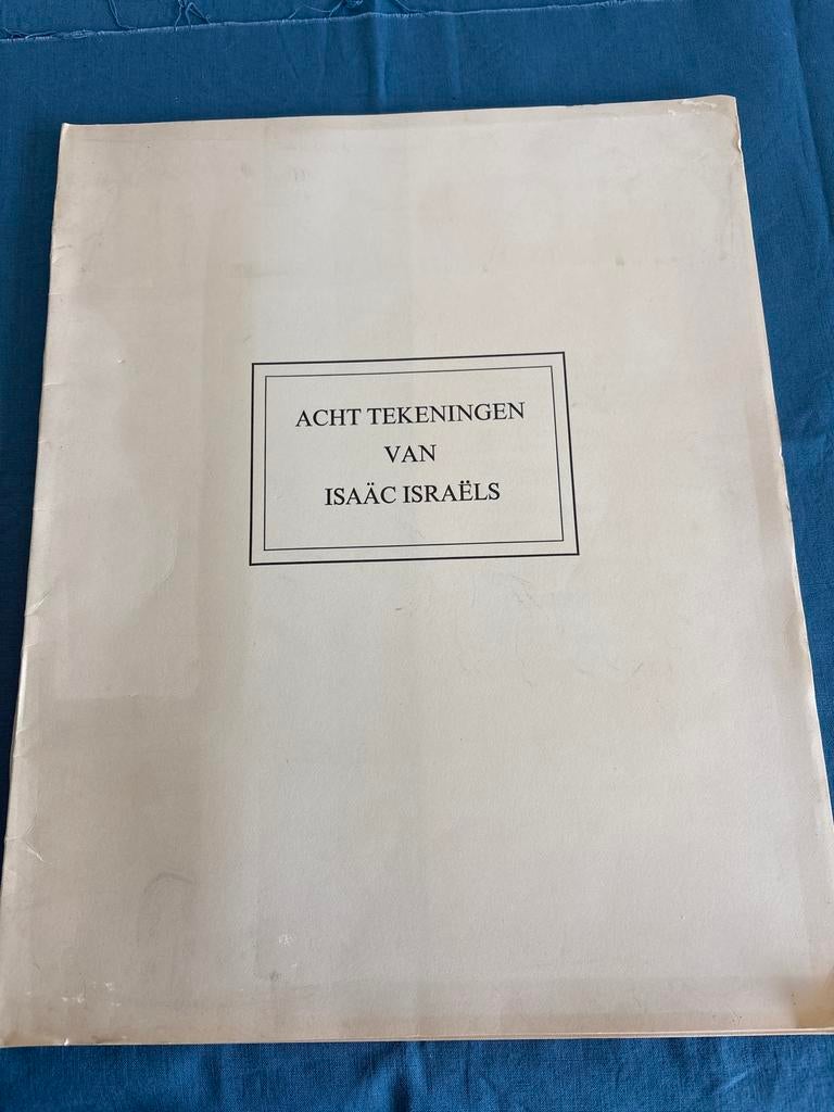 Map met Tekeningen van Isaac Israëls - Kunstportfolio, Antiek en Kunst, Ophalen of Verzenden