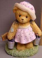 Cherished Teddies Leah, Verzamelen, Ophalen of Verzenden, Zo goed als nieuw, Beeldje, Cherished Teddies