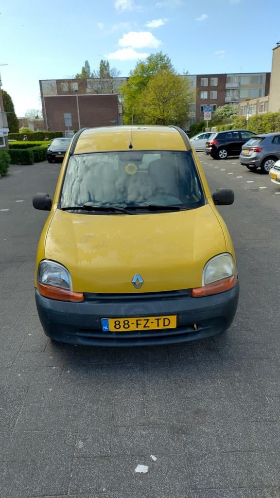 Renault Kangoo 1.4 RN 2000 Geel, Auto's, Renault, Particulier, Kangoo, Benzine, MPV, Handgeschakeld, Origineel Nederlands, Geel