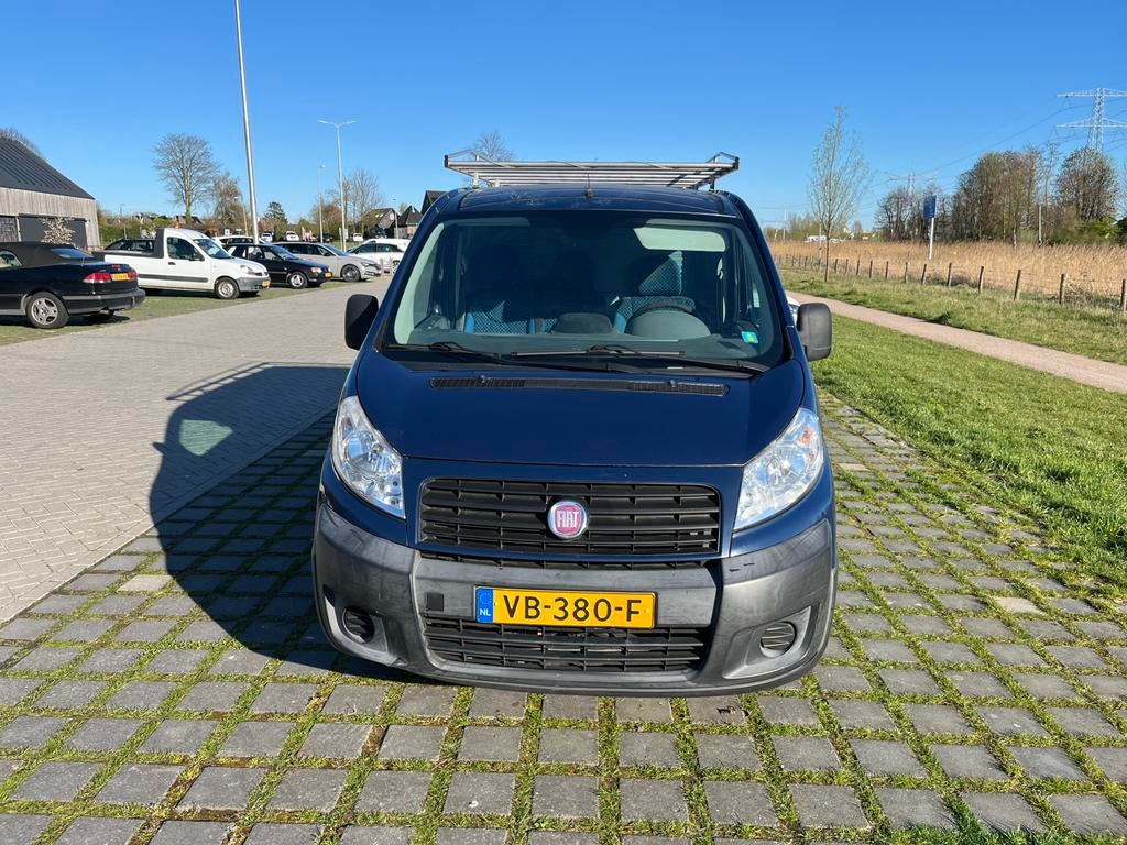 Fiat Scudo 1.6D 66 KW BV 2012 LAGE KILOMETERSTAND, Auto's, Voorwielaandrijving, Euro 5, Stof, 4 cilinders