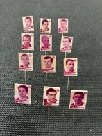 Set 12 speldjes  - Feijenoord Feyenoord spelers, Verzamelen, Ophalen of Verzenden, Gebruikt, Sport, Speldje of Pin