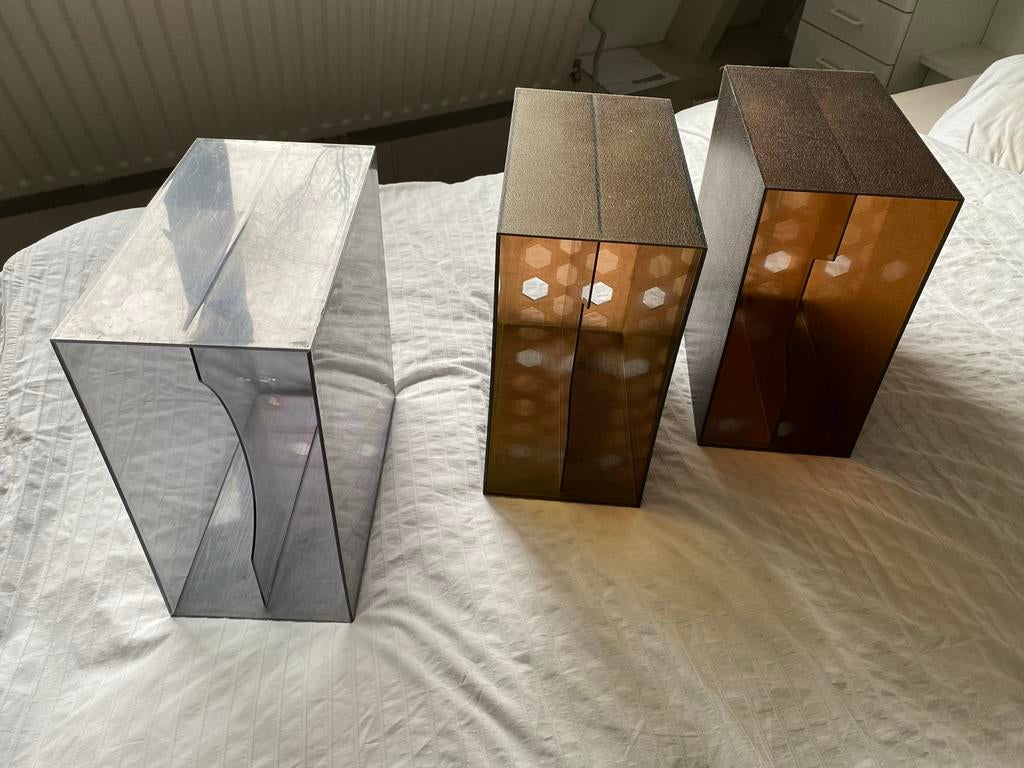 LP houder van kunststof vintage (nog een), Ophalen of Verzenden, Huis en Inrichting