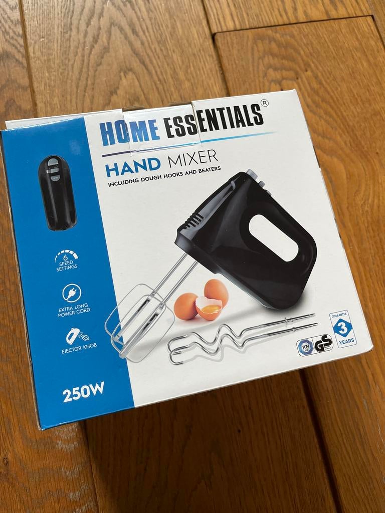Home Essentials Handmixer 250W, Ophalen of Verzenden, Zo goed als nieuw