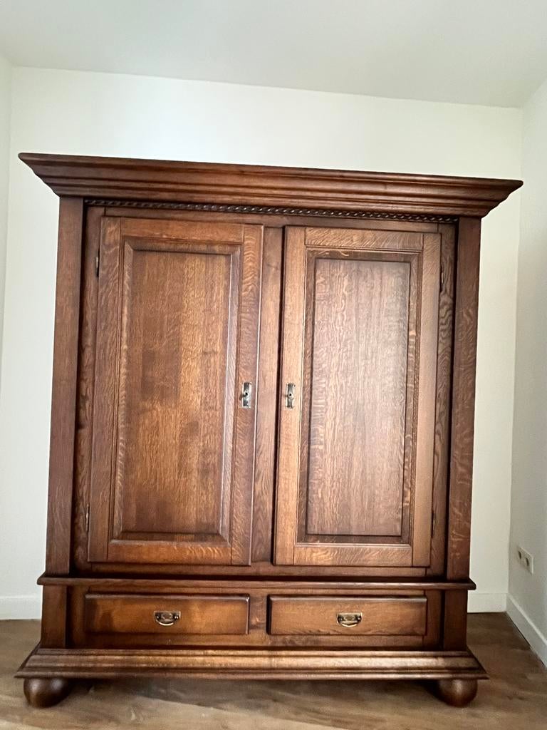 Houten Kledingkast - Wooden Closet for sale, Ophalen, 50 tot 75 cm, 150 tot 200 cm