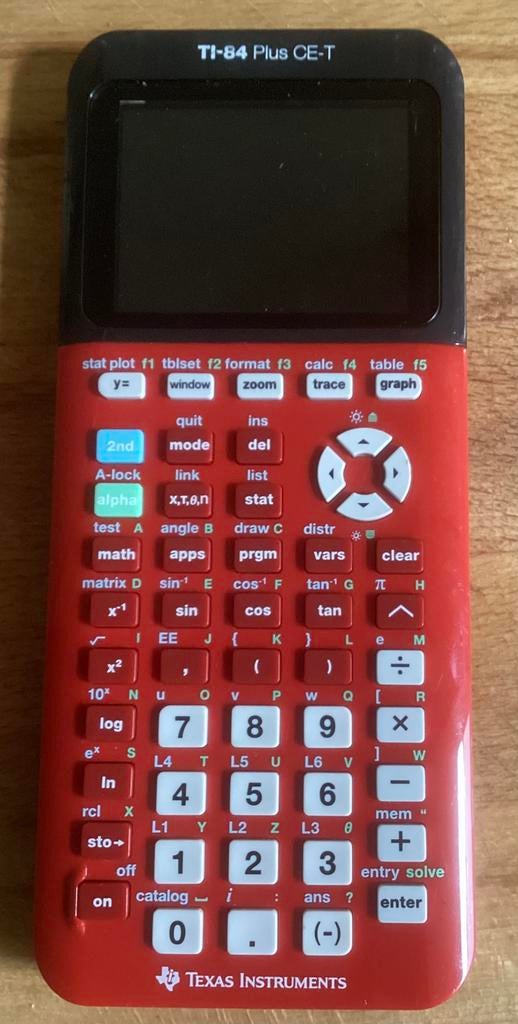Grafische  rekenmachine TI-84 plus CE-T, Diversen, Rekenmachines, Ophalen, Grafische rekenmachine, Gebruikt