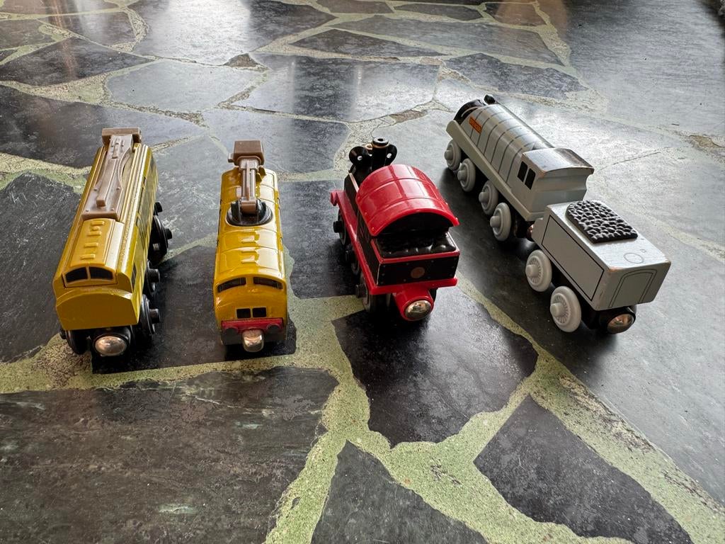 Brio Thomas de Trein treinen - set van 4, Ophalen, Gebruikt