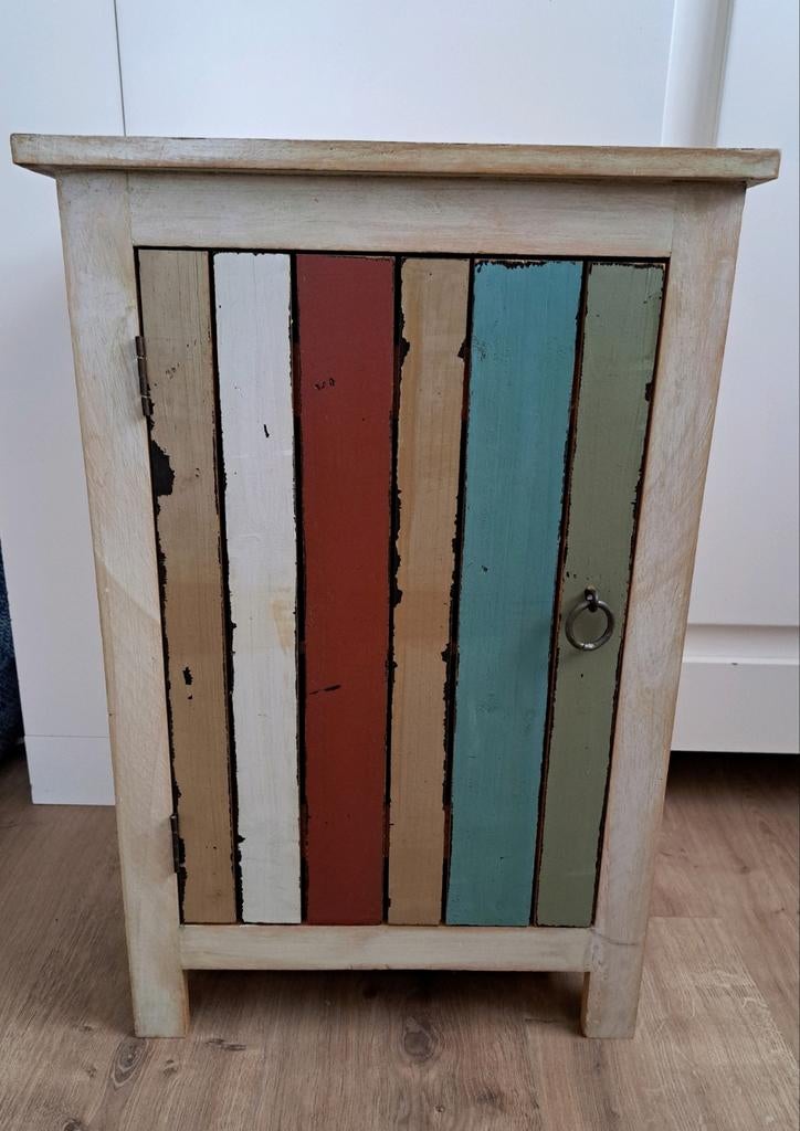 Klein kastje nachtkastje, Ophalen, Minder dan 45 cm, 55 tot 70 cm