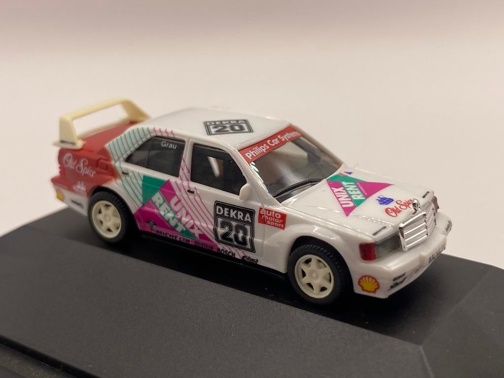 Herpa AMG Mercedes 190E DTM-JUNIOR-TEAM 1:87 H0/HO, Hobby en Vrije tijd, Modelauto's | 1:87, Ophalen of Verzenden, Zo goed als nieuw