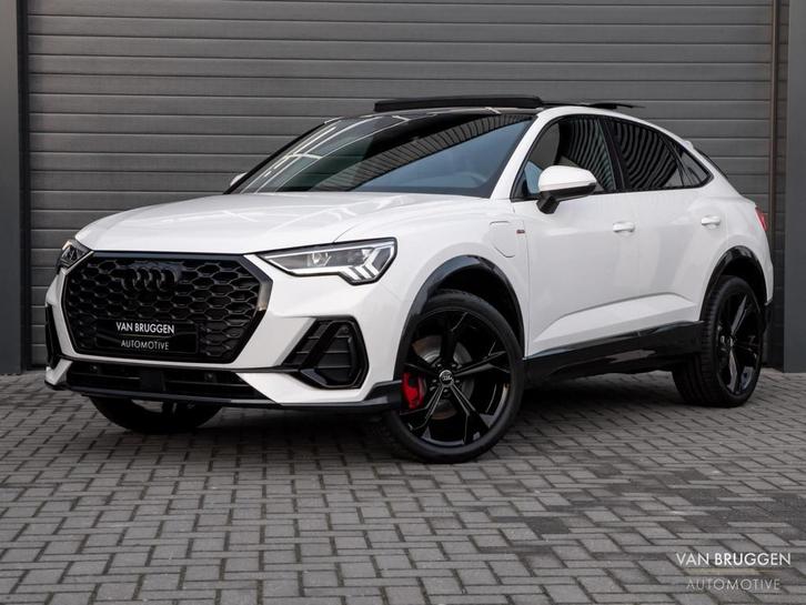 Audi Q3 Sportback 45 TFSI e S-Line 9.000km Pano Leer Camera, Auto's, Audi, Bedrijf, Te koop, Q3, ABS, Achteruitrijcamera, Adaptive Cruise Control