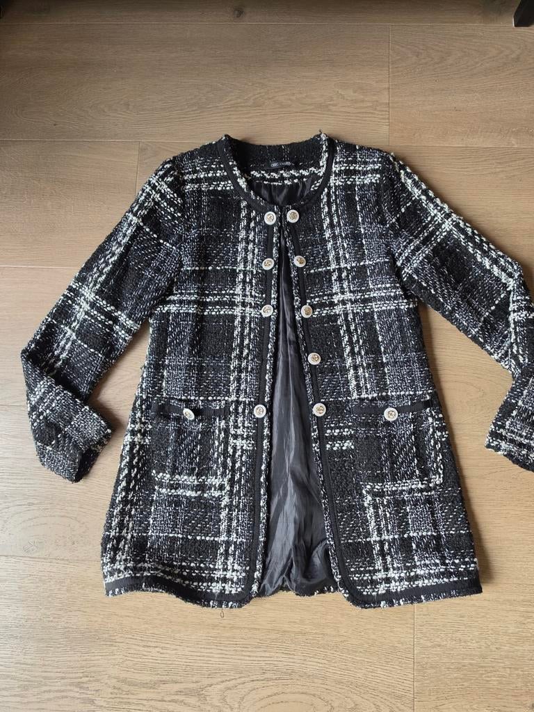 Zwart jasje maat M, Maat 38/40 (M), Zwart, Ophalen of Verzenden, Zo goed als nieuw