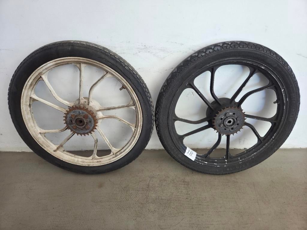 Tomos A3/S25/A35/A52/A55 Achter Velg Origineel, Gebruikt, Ophalen of Verzenden, Nvt, Nvt