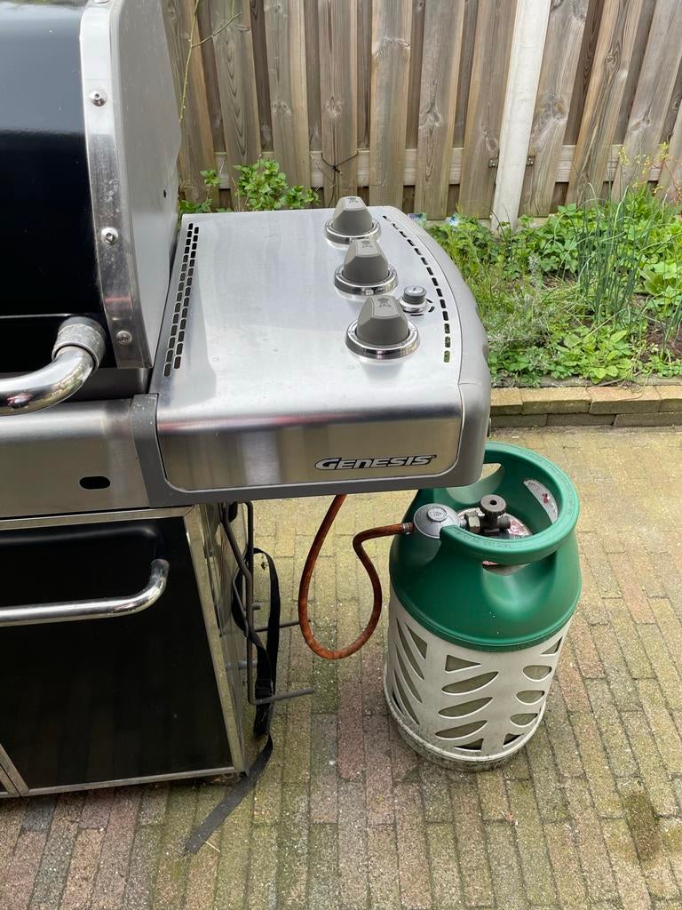 Weber Genesis gasbarbecue, Tuin en Terras, Gasbarbecues, Ophalen, Gebruikt