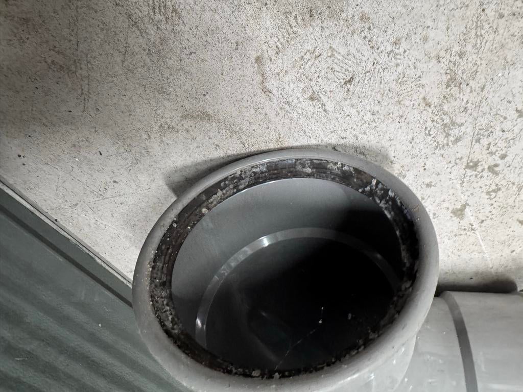 Schuufmof PVC bocht 90 graden 125 mm, Doe-het-zelf en Verbouw, Buizen en Afvoer, Bochten, Gebruikt, Pvc, Ophalen of Verzenden