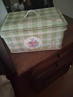 Blikken kist, Ophalen of Verzenden, Minder dan 50 cm, Minder dan 50 cm