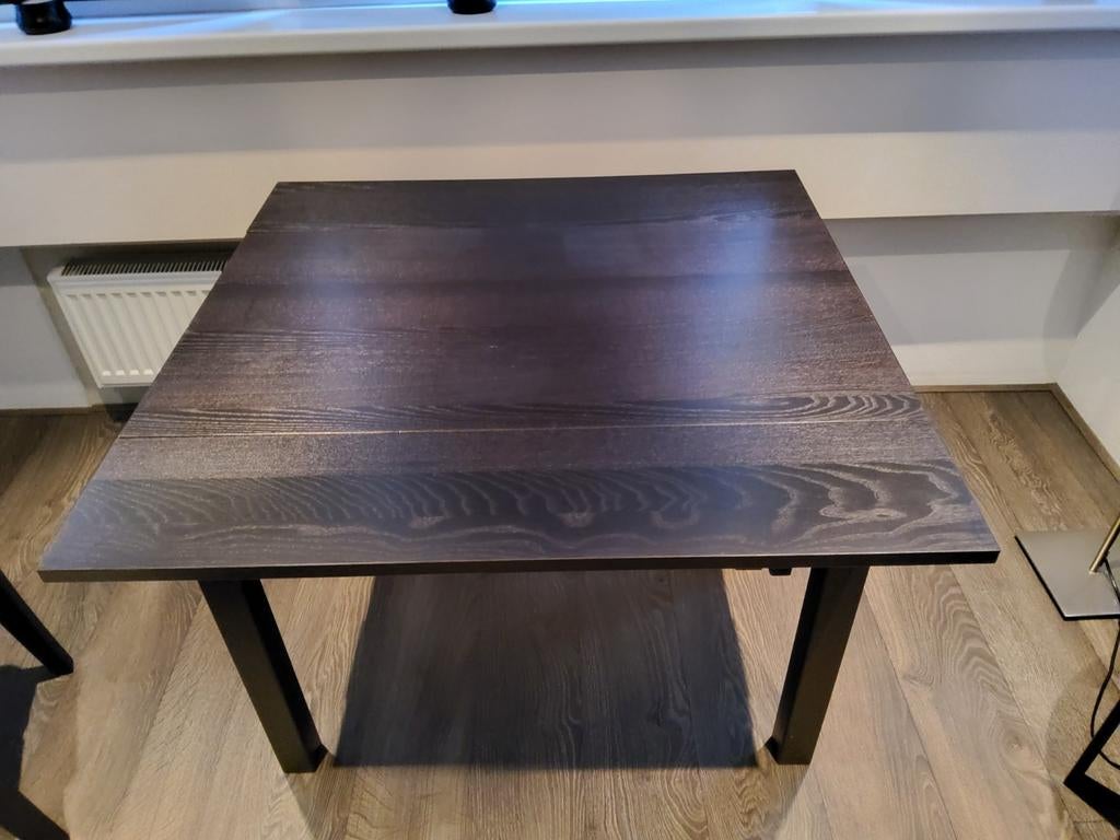 Uitschuifbare tafel van Ikea, Ophalen, Zo goed als nieuw, 75 cm of meer, 60 cm of meer