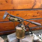 Antiek soldeer brander met hamer koper, Ophalen