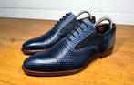 Floris van Bommel herenschoenen maat 7 / 41, Ophalen, Blauw, Floris van Bommel, Zo goed als nieuw