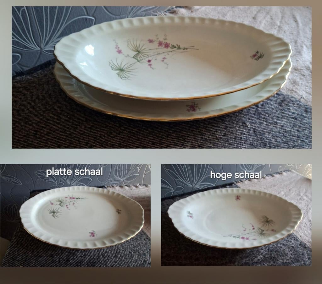 Vintage serveerschalen 
van Mosa Maastricht, Huis en Inrichting, Keuken | Servies, Ophalen of Verzenden