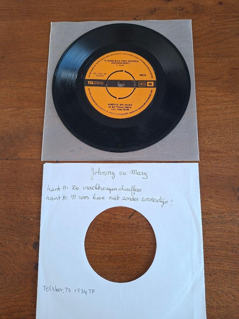 Johnny en Mary de vrachtwagenchauffeur, 7 inch, Single, Ophalen of Verzenden, Nederlandstalig