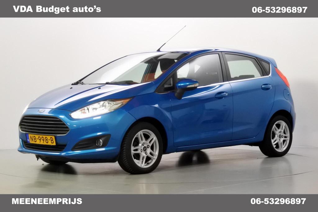 Ford Fiesta 1.0 EB Titanium Launch, Voorwielaandrijving, Euro 6, Blauw, 23 km/l