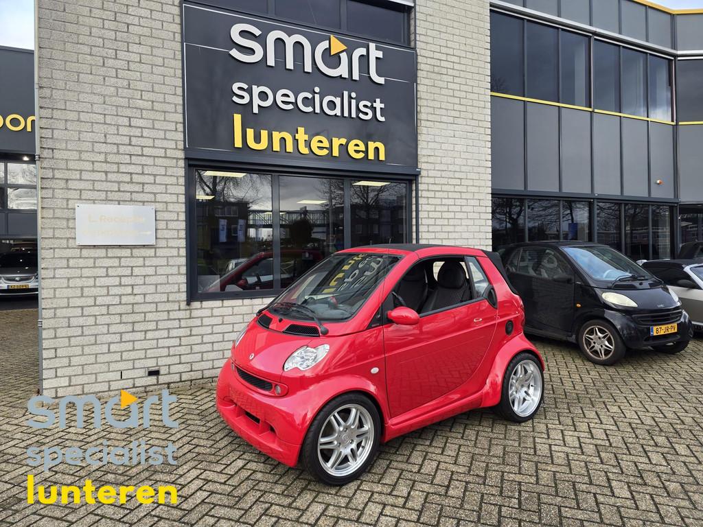 smart fortwo cabrio 0.7 BRABUS Edition Red, Auto's, Smart, Automaat, Gebruikt, Cabriolet, Leder