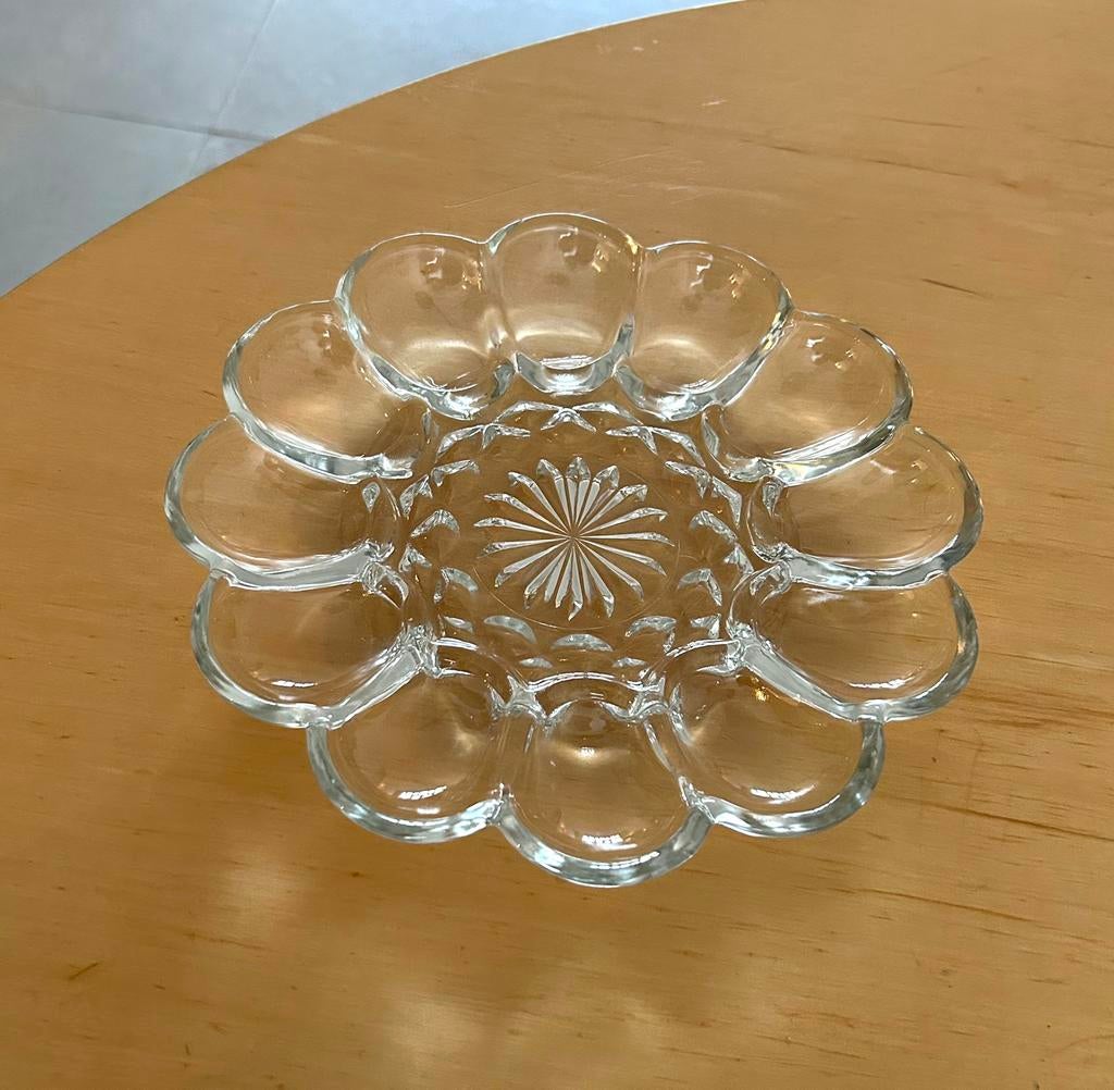 Eierschaal van persglas, Ophalen of Verzenden