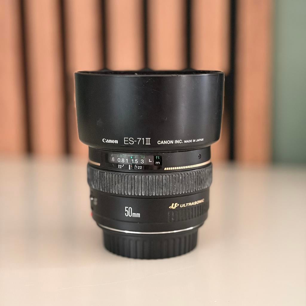 Canon EF 50mm f/1.4 USM, Ophalen of Verzenden, Niet werkend, Standaardlens