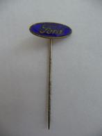 oud emaille speldje - FORD - automerk, Ophalen of Verzenden, Gebruikt, Merk, Speldje of Pin