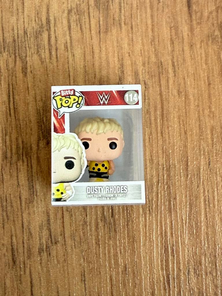 Bitty Pop! WWE Dusty Rhodes figuur, Ophalen of Verzenden, Nieuw