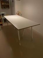 Witte Hay loop stand tafel 180x90 cm, Huis en Inrichting, Tafels | Eettafels, Ophalen, Overige materialen, Gebruikt, 50 tot 100 cm