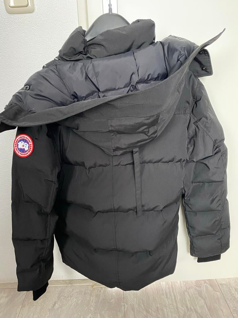 Canada Goose Winterjas Zwart Maat L, Ophalen of Verzenden, Zo goed als nieuw, Maat 52/54 (L), Zwart