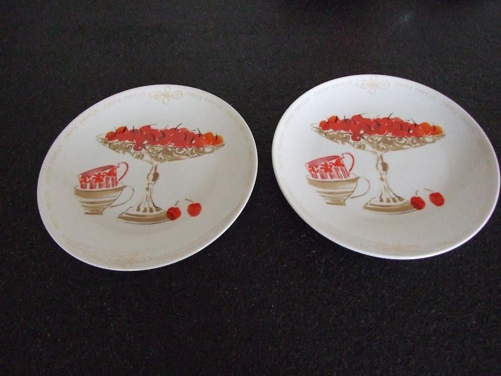 Home ontbijtbordje Tarte Tartin 2 stuks, Huis en Inrichting, Keuken | Servies, Nieuw, Ophalen of Verzenden, Bord(en), Overige stijlen