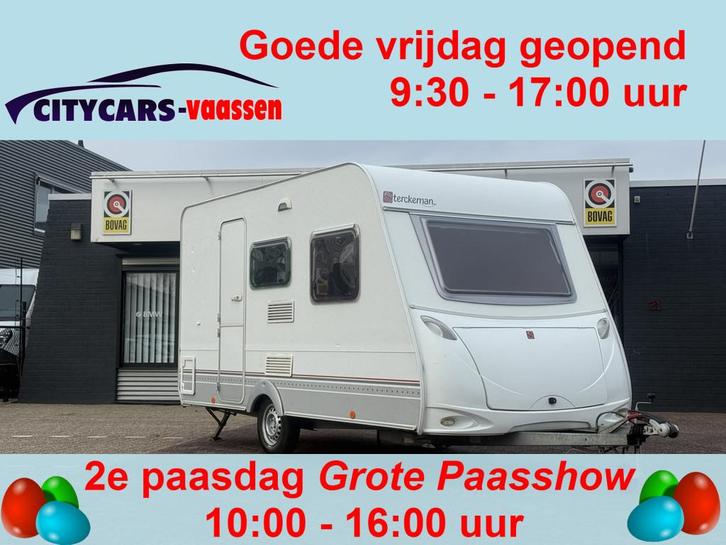 Sterckeman EVOLUTION 390CP dwarsbed zeer compacte caravan, Caravans en Kamperen, Caravans, Bedrijf, tot en met 4, 750 - 1000 kg