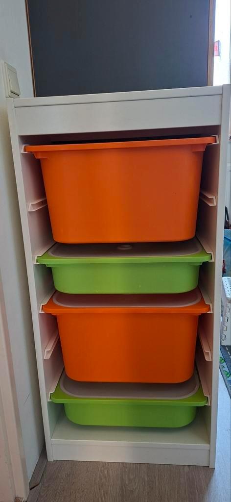 IKEA kast met bakken (TROFAST), Kinderen en Baby's, Kinderkamer | Overige Meubels, Gebruikt, Kast, Ophalen