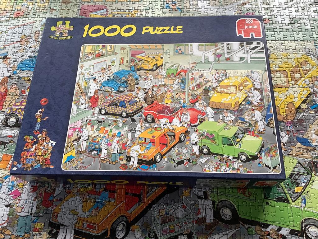 Jan van Haasteren puzzel, Ophalen, 500 t/m 1500 stukjes, Zo goed als nieuw