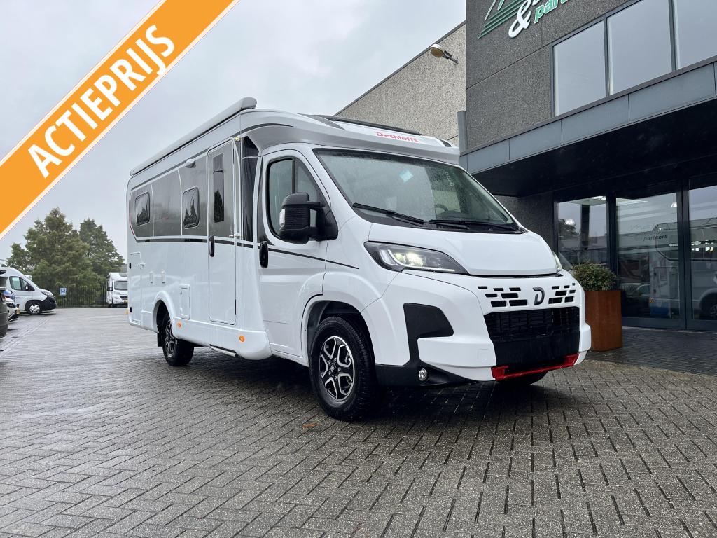 Dethleffs Globebus T 4 2025 moderne Camper, Automaat, Ringverwarming, Fiat, Achteruitrijcamera