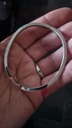 Gouden slavenarmband 14k witgoud, Ophalen of Verzenden, Zo goed als nieuw, Goud, Goud