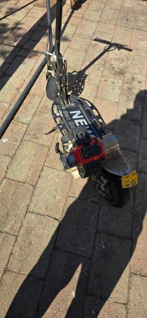 Goped 2-takt benzine step opknapper, Ophalen