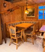 Oostenrijkse eethoek | Alpen Stube set | Vintage hoekbank, Ophalen
