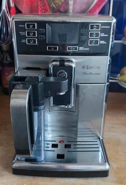 Saeco Pico Baristo Koffiebonen Machine, Gebruikt, Koffiemachine, Afneembaar waterreservoir, Koffiebonen