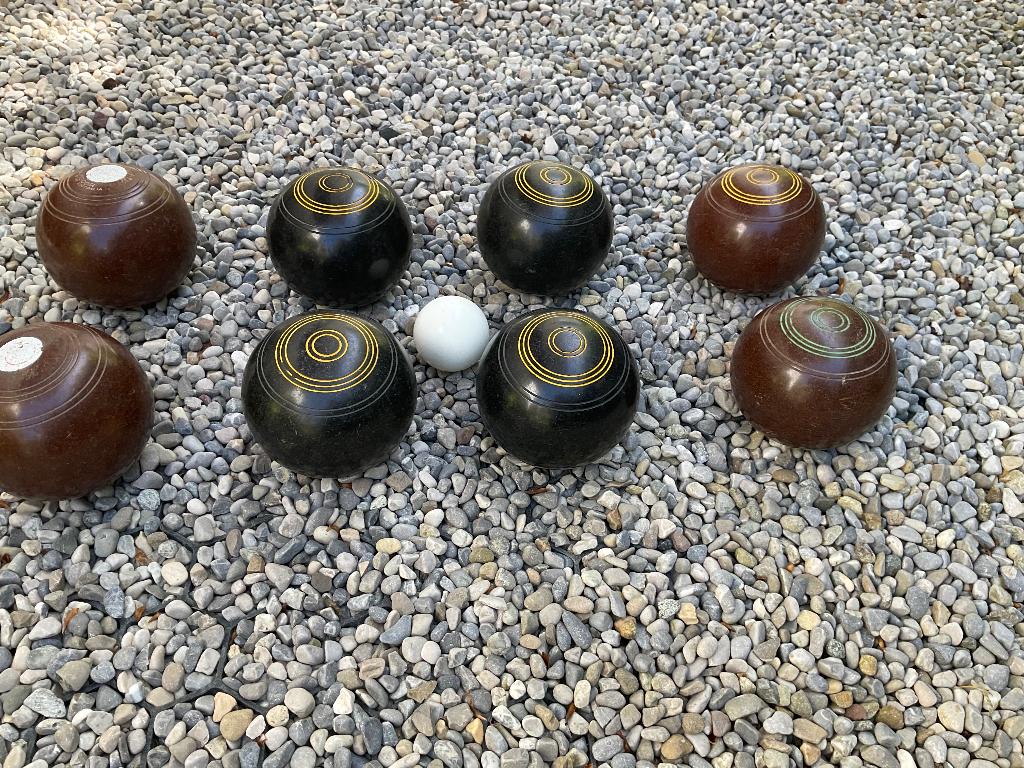 Bowls merk Hensilte, Sport en Fitness, Bowlen, Ophalen, Gebruikt, Bal