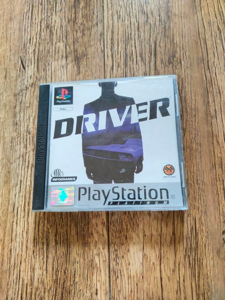 PS1 spel - Driver, Spelcomputers en Games, Games | Sony PlayStation 1, 1 speler, Racen en Vliegen, Ophalen of Verzenden, Zo goed als nieuw