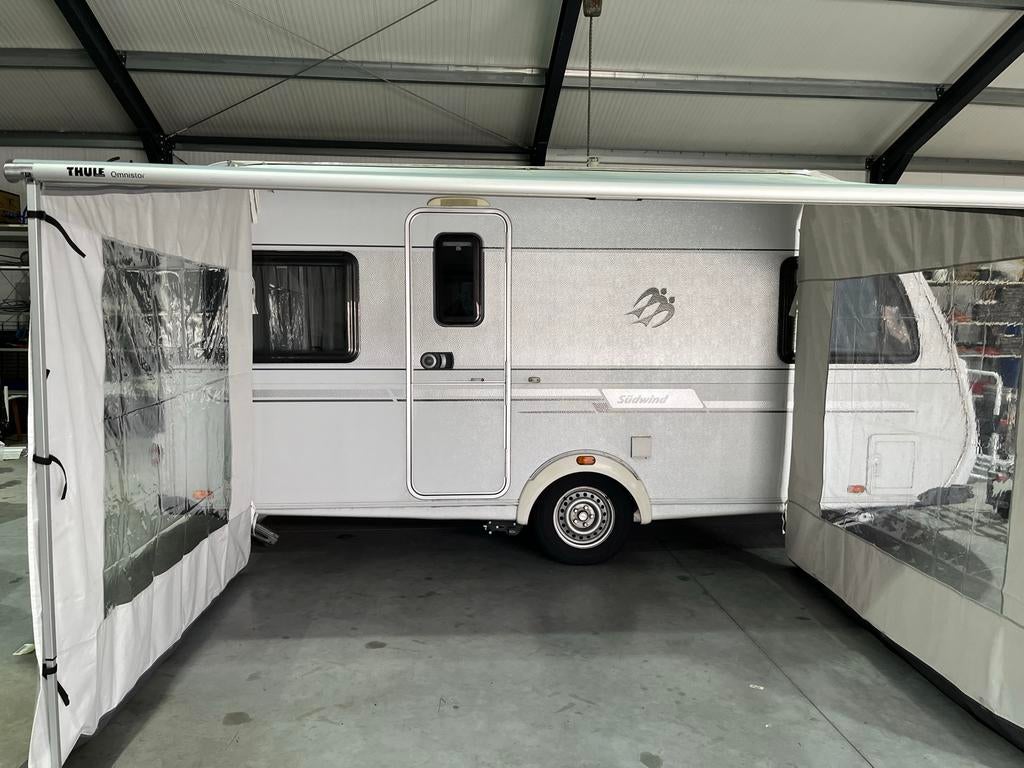 Zakluifel Thule Omnistor 3.25m x 2.50m Mystic Grey, Ophalen, Zo goed als nieuw, Thule