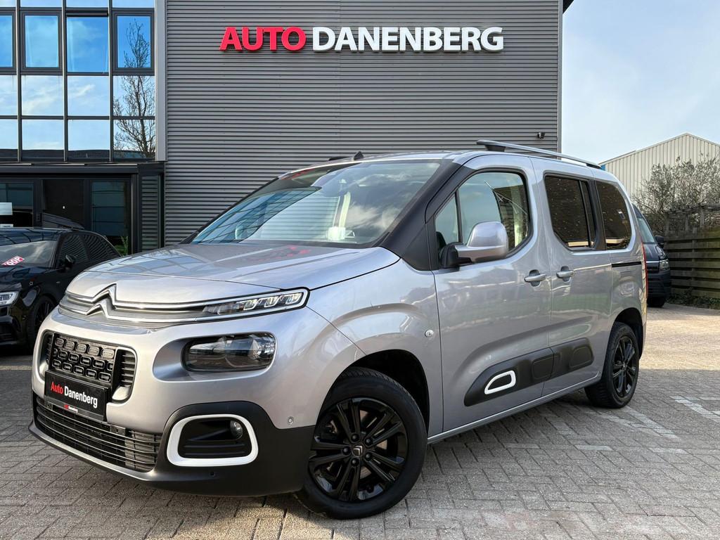 Citroen Berlingo 1.2 PureTech Shine AUTOMAAT,PANO,HEAD-UP BO, Auto's, Zwart, 1199 cc, 1298 kg, Origineel Nederlands