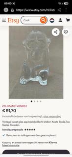 Luxe kristallen glazen beeldjes, Ophalen of Verzenden