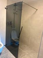 Duka douchewand rookglas donkergrijs, Ophalen, Nieuw