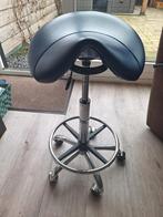 Kapper pedicure zadelkruk, Verzenden, In hoogte verstelbaar, Zo goed als nieuw, IJzer