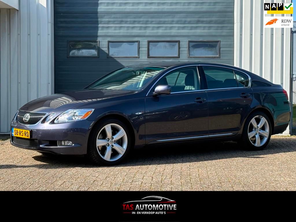 Lexus GS 300 President AUTOMAAT / LEER / NAVI / CRUISE, Auto's, Lexus, Automaat, Gebruikt, 2000 kg, Bedrijf
