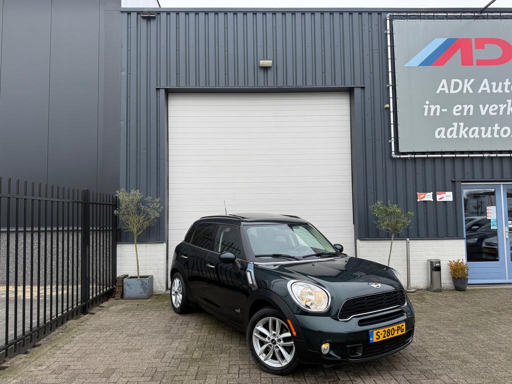 Mini Mini Countryman 1.6 Cooper S ALL4 Champ Edition AUTOMAA, Auto's, Mini, Euro 5, Gebruikt, Leder, Vierwielaandrijving