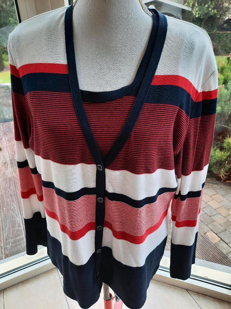 Mooi set van top met vest BASLER - 46, Overige kleuren, Ophalen of Verzenden, Zo goed als nieuw, Maat 46/48 (XL) of groter